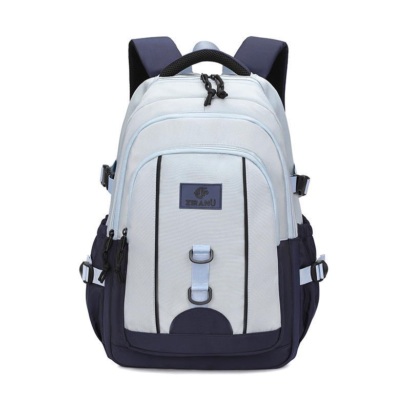 Pescado natural nuevo tipo de mochila de estudiantes de secundaria alta calidad de la universidad simple mochila de gran capacidad resistente a la suciedad