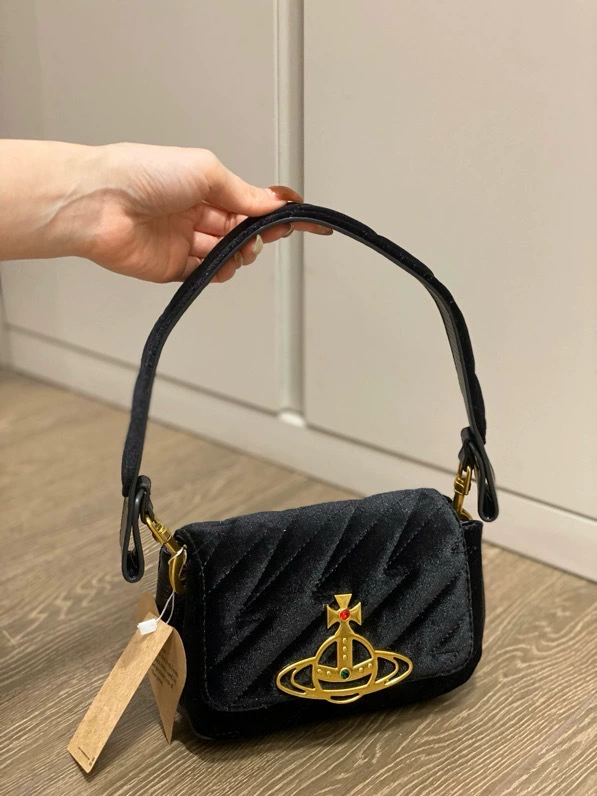 Узкий западный стиль королева мать Большой Сатурн замша Ласточка сумка Tote сумка Hazel подмышечная бродяга бархат клип сумка