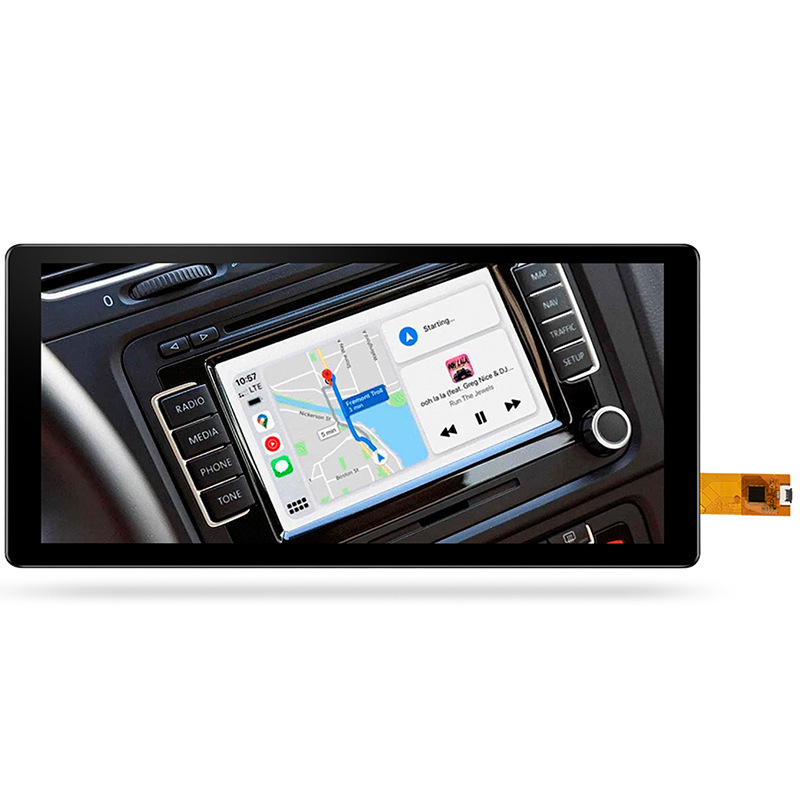 10.36 Inch 2.5D White Glass G+G Structure I2C Interface Waterproof Ic Capacitive Touch Screen 10.36 Inch 2.5D White Glass G+G Structure I2C Interface Waterproof Ic Capacitive Touch Screen