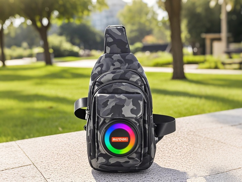 アウトドアキャンプポータブルバックパック Bluetooth スピーカーワイヤレスオーディオサイクリング登山キャンプ防水電源銀行バックパック|undefined