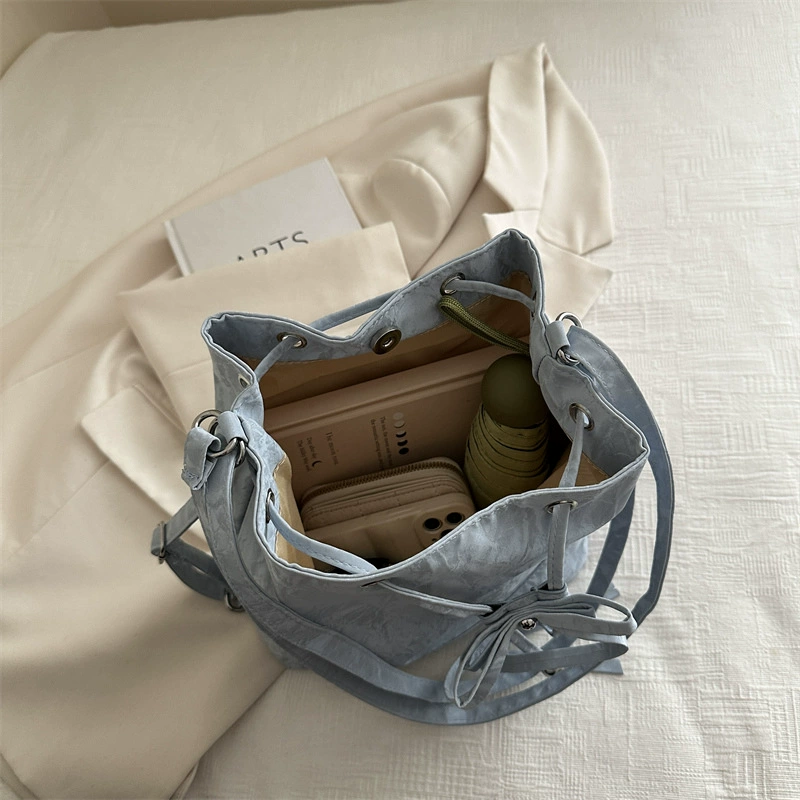 Mint bag, fashionable capacious backpack, autumn