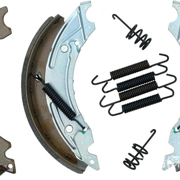 200 x 50mm Trailer Brake Shoe Replacement Spring Kit para Knott