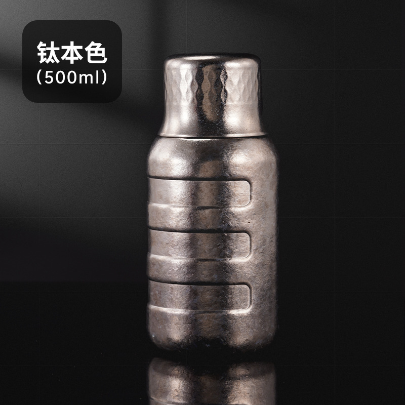 纯钛保温杯双层纯钛焖茶杯测温磁吸杯盖抑菌钛杯保温壶现货批发|undefined
