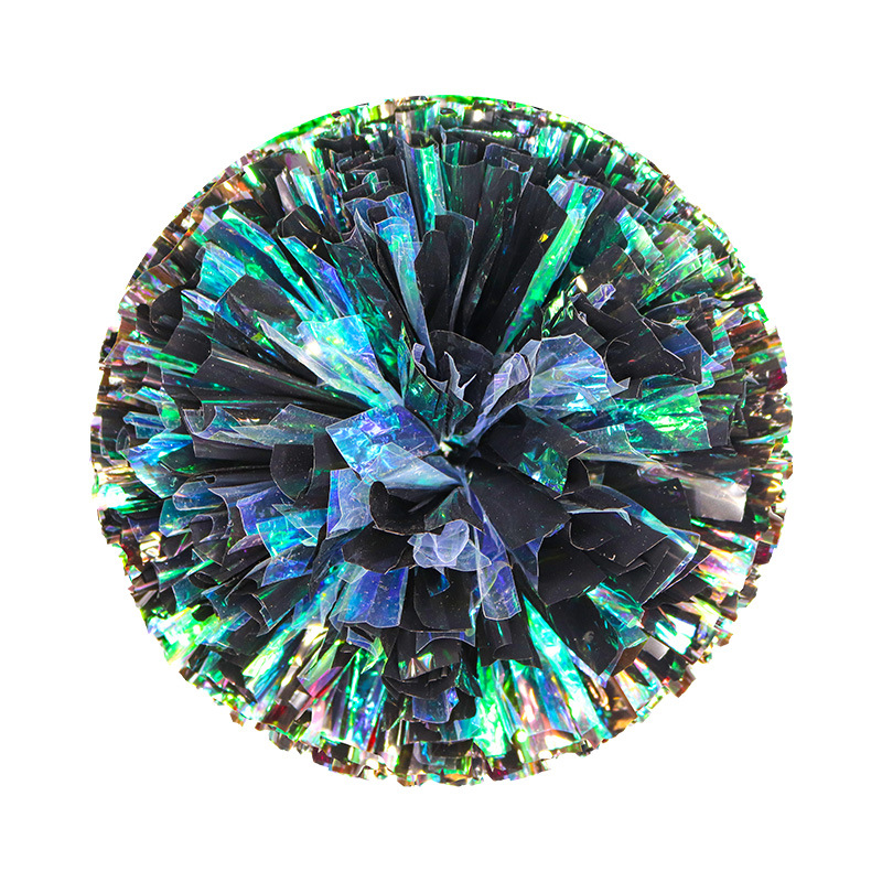 Porristas Bola de flores porristas mano flor mano sacudida flor danza rendimiento mano flor porristas flor bola de color rendimiento