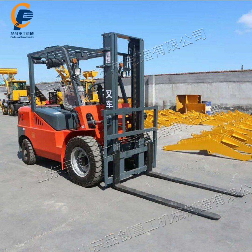 2吨3米便携式运料车 四支点平衡叉车 前移式物流运输电动运输车