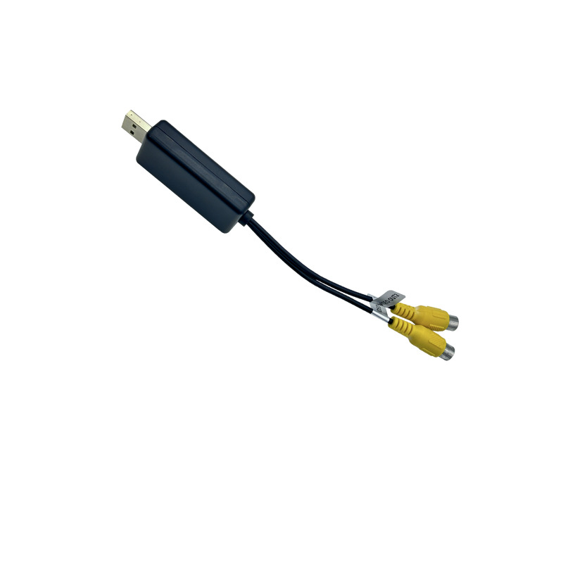 (2개) 차량 호스트 후방 헤드 레스트 비디오 출력 변환기 | CVBS