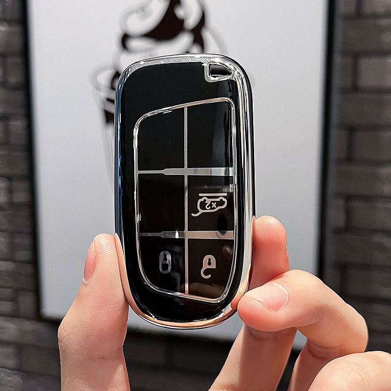 지프 B-스마트 3 키 [싱글 쉘 블랙]]