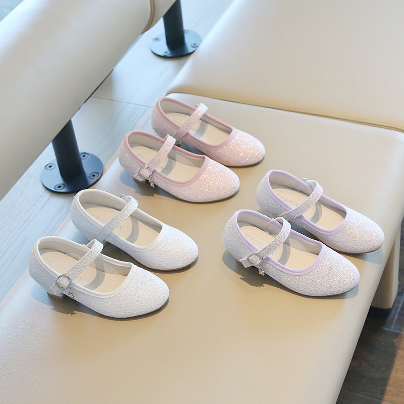Girls' Princess Shoes, Children's High-Heeled Shoes, New Spring and Autumn Models with Velcro, Girls' Lolita Leather Shoes, Foreign Trade Children's Shoes Girls' Princess Shoes, Children's High-Heeled Shoes, New Spring and Autumn Models with Velcro, Girls' Lolita Leather Shoes, Foreign Trade Children's Shoes