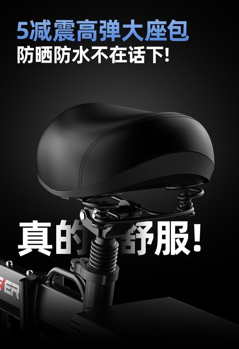 Special Folding Electric Vehicle for Driving, Ultra-Light Small Aluminum Alloy Lithium Battery, New National Standard Electric Vehicle for Driving