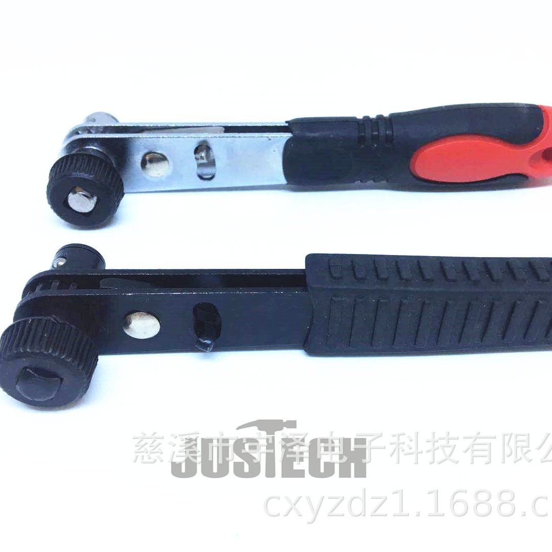 高档新款棘轮半自动批头扳手旋具 6.35mm快速套筒扳手螺丝刀 1/4