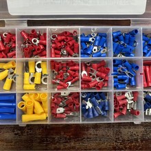 冷压接线端子套盒300PCS连接器组合套装绝缘护套