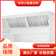 商用餐厅厨房排烟烟罩油网烟罩不锈钢过滤罩工程排烟罩酒店304
