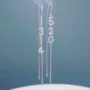 情人节气质高档流苏耳线
