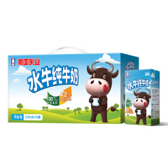 広西水牛乳南国4.2g乳蛋白水牛純乳125ml * 10箱の児童学生朝食ミルク