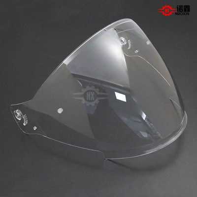 Dəbilqə (Kaska) aksesuarları — Half Helmet Lens Electroplated Aurora - s30-transparent
