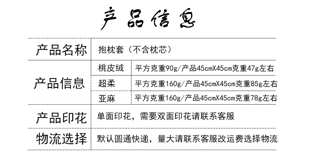 6.产品详情 产品信息
