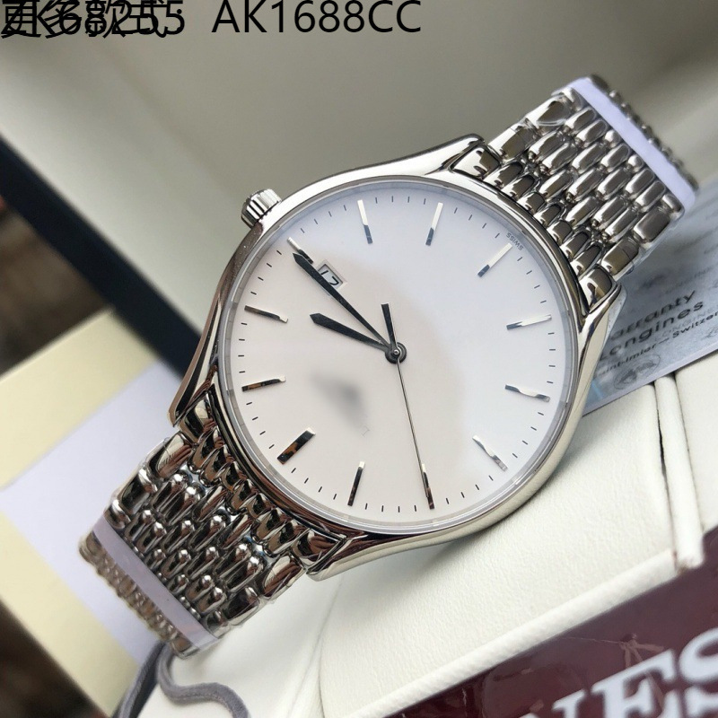 Swiss Original Classic Lang Lv Ya Qin European and American Simple Fashion Elegant Temperament Steel Belt Waterproof Quartz Watch Couple's Watch