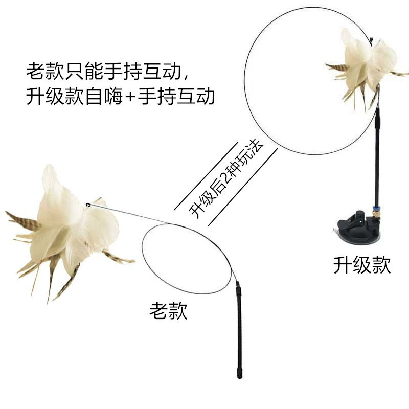 Toy, handheld steel wire, pet, makes sounds