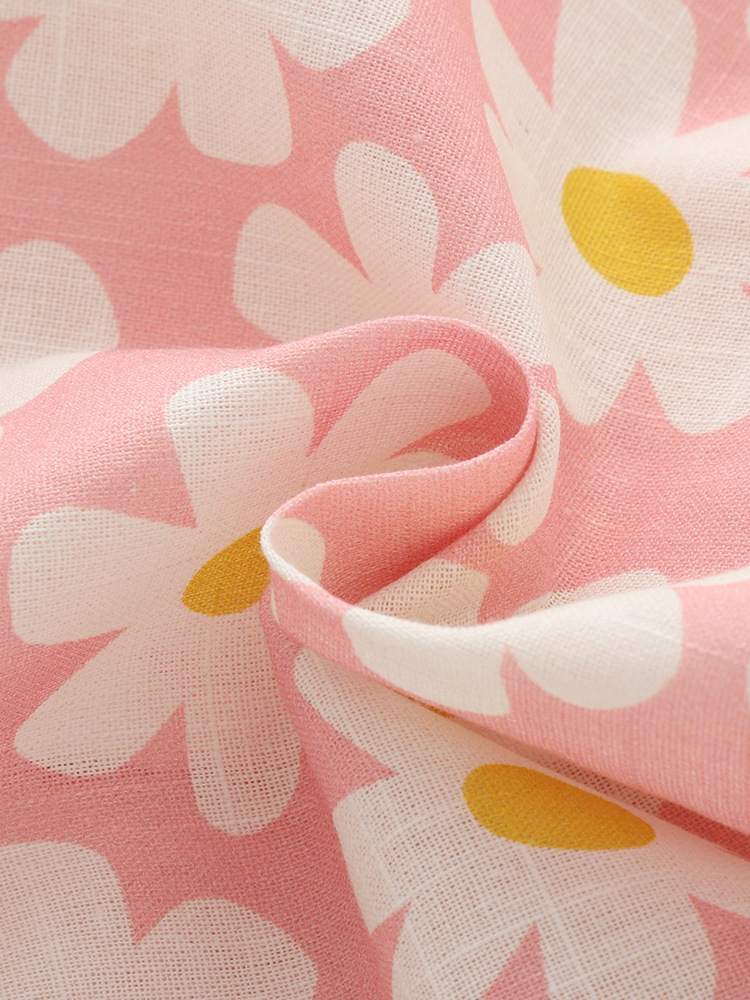 Vestido Princesa para Niña de Algodón de Manga Corta para Verano image 4