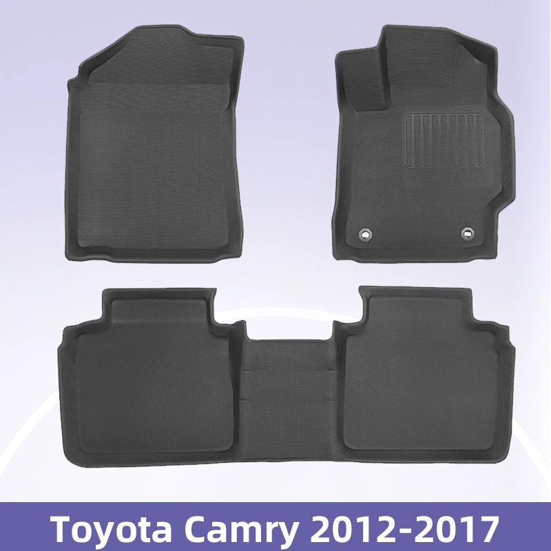 Подходит для Toyota Camry 2012-2017 праворульный 3D всепогодный материал XPE коврик для пола и багажника