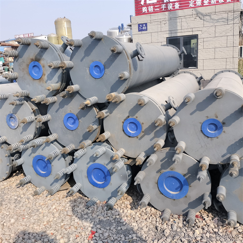 二手工业列管式石墨换热器 冷凝器  换热设备
