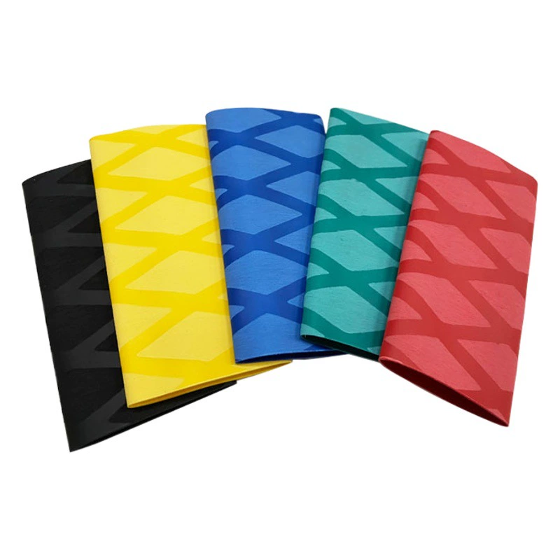 Рисунок ракетки для бадминтона Термоусадочная трубка желтая Нескользящая ручка с рисунком трубка черного цвета Удочка термоусадочная втулка