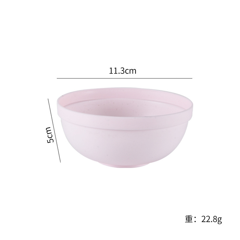塑料碗日式餐碗家用饭碗宝宝面碗耐摔米饭碗水果碗酸奶碗可印logo|undefined
