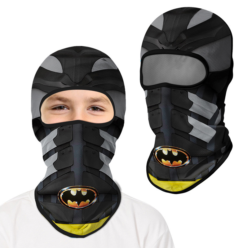 Factory First-Hand Supply Cycling Sun Protection and Dustproof Children's Hood with Ice-Like Breathability