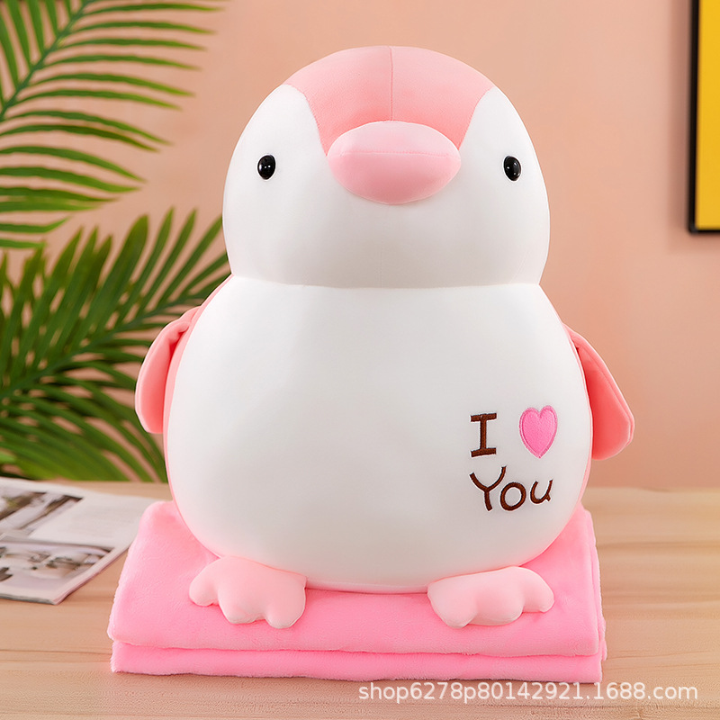 almohada transfronteriza manta muñeca de doble uso siesta de oficina aire acondicionado cojín para niños muñecas de peluche