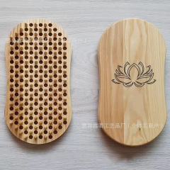 フットマッサージフットボード ナチュラルボード フットマッサージボード 木製工芸品 鍼灸 木製マッサージヨガボード