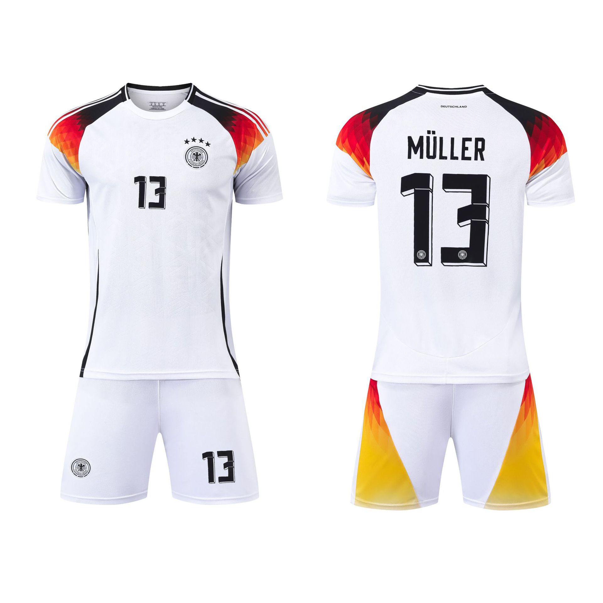 Traje de camiseta de fútbol con número Miami Crescent Neymar Riad C Roman City Harland