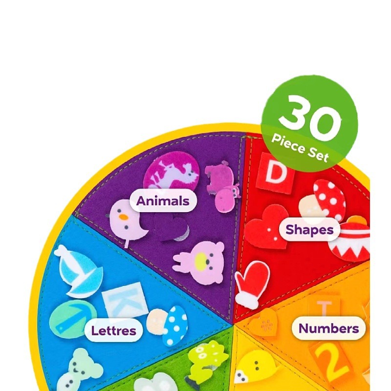 Monterey Educación Sensory Board Feelt para niños pequeños Aprendiendo Ocupado Juguetes de Aprendizaje Mano-Ojo Coordinación Junta Ocupada