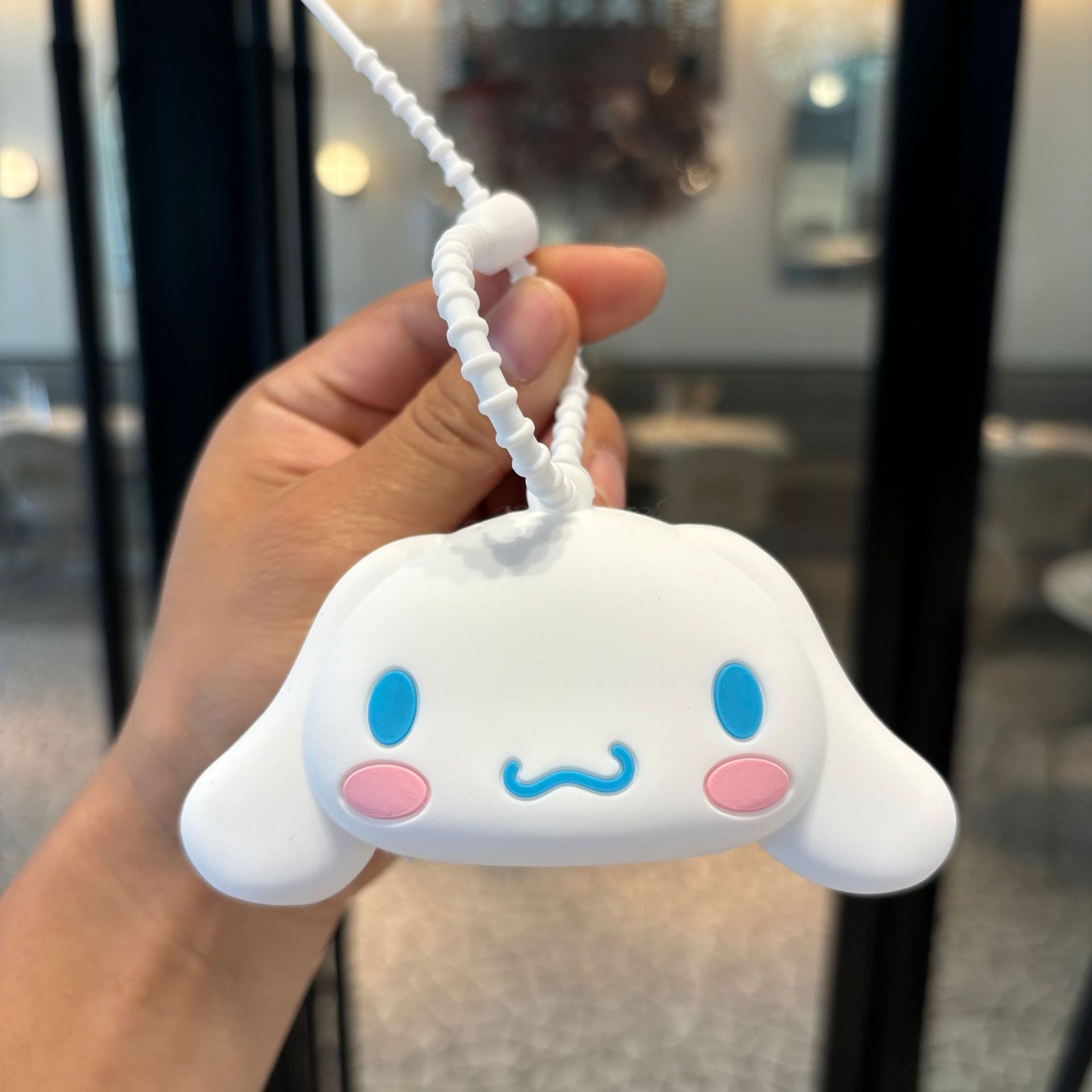 Sanrio bolso de cambio, bolso de cambio, colgante, llavero, colgante, muñeca, colgante, pequeño regalo, llavero