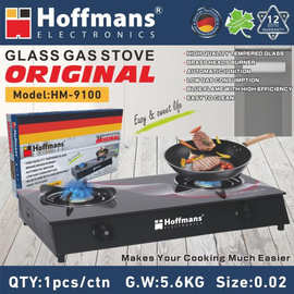 Hoffmans 9100 Glass Gas stove  1PCS/CTN