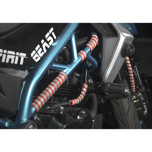 Reflective wire sleeve suitable for Yamaha motorcycle modified GSX250R wire protection sleeve to store wire bundle wire tube