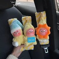 Ремень безопасности, защита для плеч, автомобильный защитный чехол, мягкий чехол против удушения, милый защитный чехол для плеч со звездой, декоративный чехол, новый автомобильный подарок