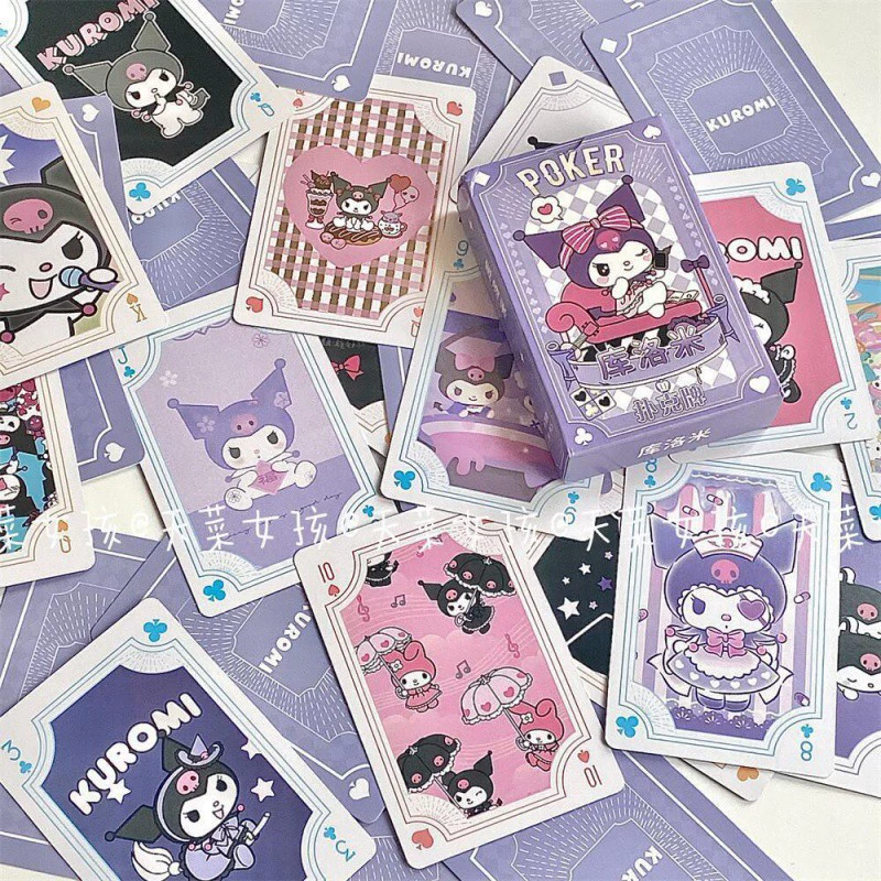 Карточная игра Карточные игральные карты мультфильм, прочная портативная карта для досуга