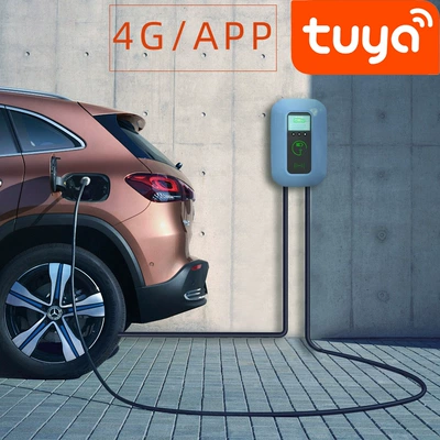 Charging pile 7KW European Elektrikli avtomobil şarj stansiyaları
