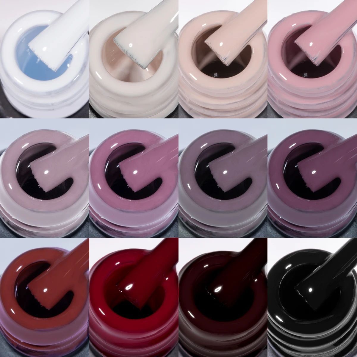 Nail Art Navidad 10 color esmalte de uñas traje de pegamento popular nude lentejuelas UV fototerapia pegamento esmalte de uñas traje de pegamento tienda de uñas