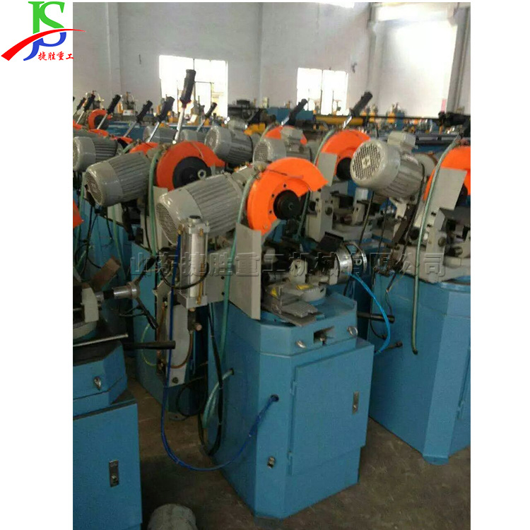 Máquina de corte de tuberías de sierra circular neumática Equipo de corte de tuberías metálicas Máquina de corte de tuberías de acero automática