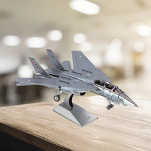DIY拼裝3D立體金屬拼圖 飛機高難度模型 F-14 雄貓戰斗機