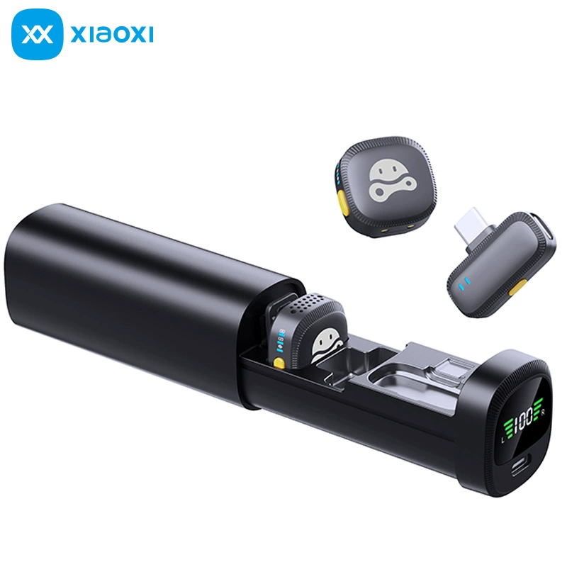 Новый беспроводной воротник M42 микрофон один перетаскивает два мини-маленький квадрат