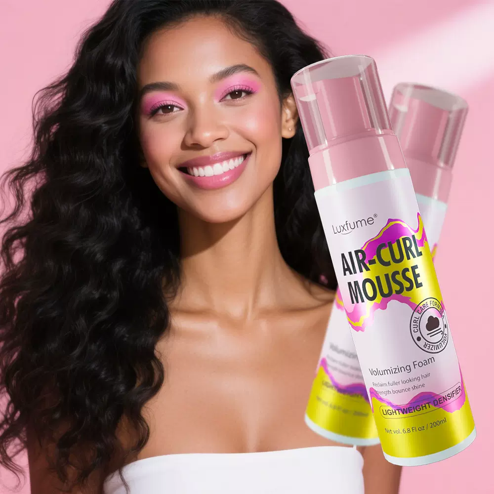 Curl Mousse卷发慕斯轻定型丰盈蓬松有光泽不毛躁塑型卷发慕斯