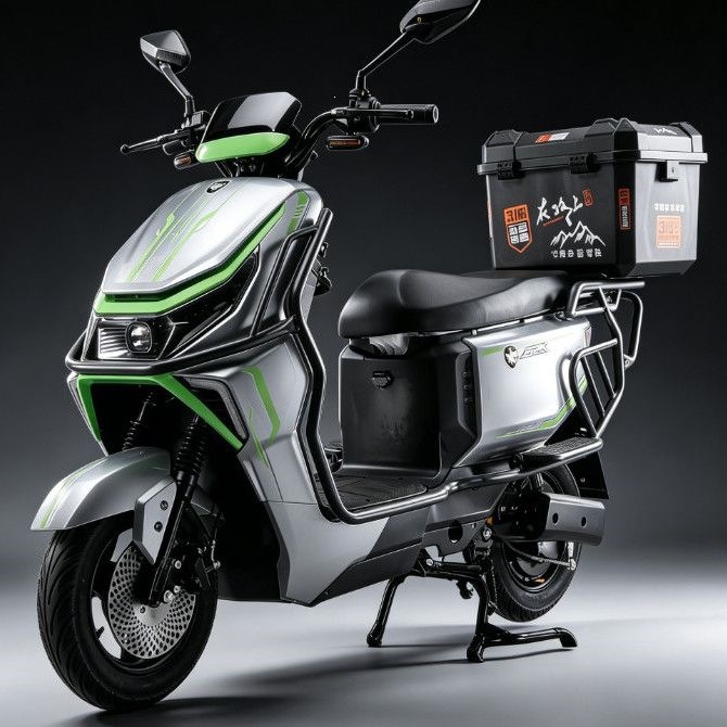 Motoneta Eléctrica B3 72V de Alta Potencia con Freno de Disco
