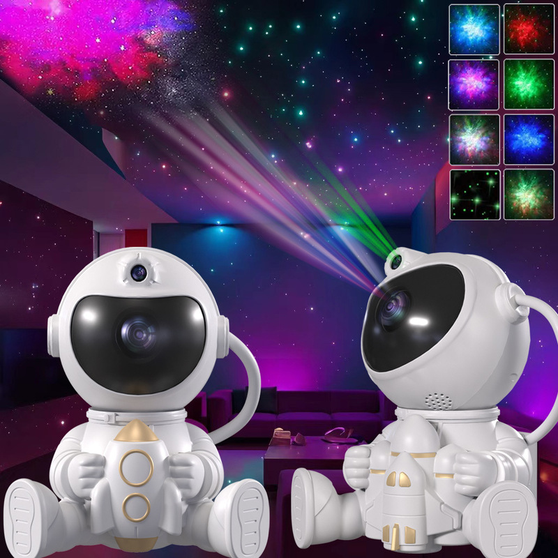 Astronaut Starry Sky Lamp Rocket Space Shuttle Astronaut Projection Lamp Atmosphere Lamp Night Light Led Star Lamp Astronaut Starry Sky Lamp Rocket Space Shuttle Astronaut Projection Lamp Atmosphere Lamp Night Light Led Star Lamp