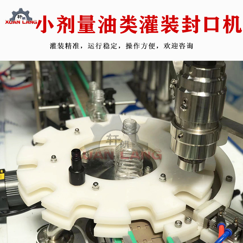 刹车油机油灌装机耗油胡椒汁粘稠膏体灌装机颜料色素灌装生产线