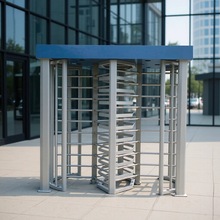 智能无人值守全自动旋转闸机 写字楼AB门互锁门禁系统 厂家直销