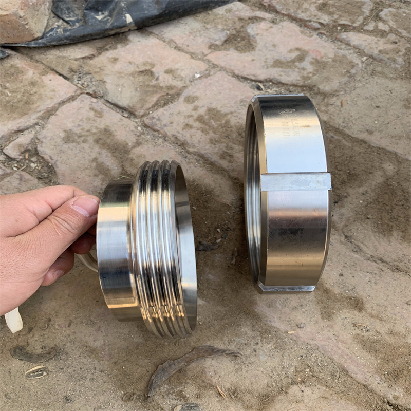 非标 不锈钢高压管道油壬 德标DIN标准丝扣焊接活接头 NPT由壬