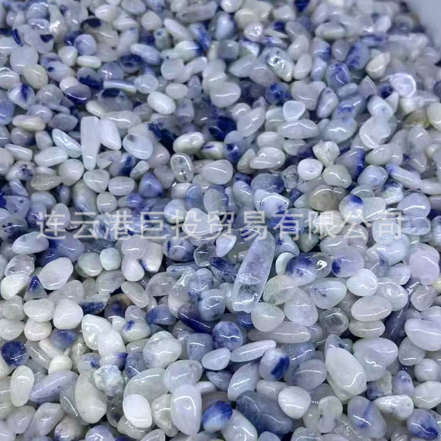 100 tipos de piedra triturada de 7 - 9mm cristal natural jade ágata espécimen de piedra preciosa marco de fotos transfronterizo mano suministro Amazon