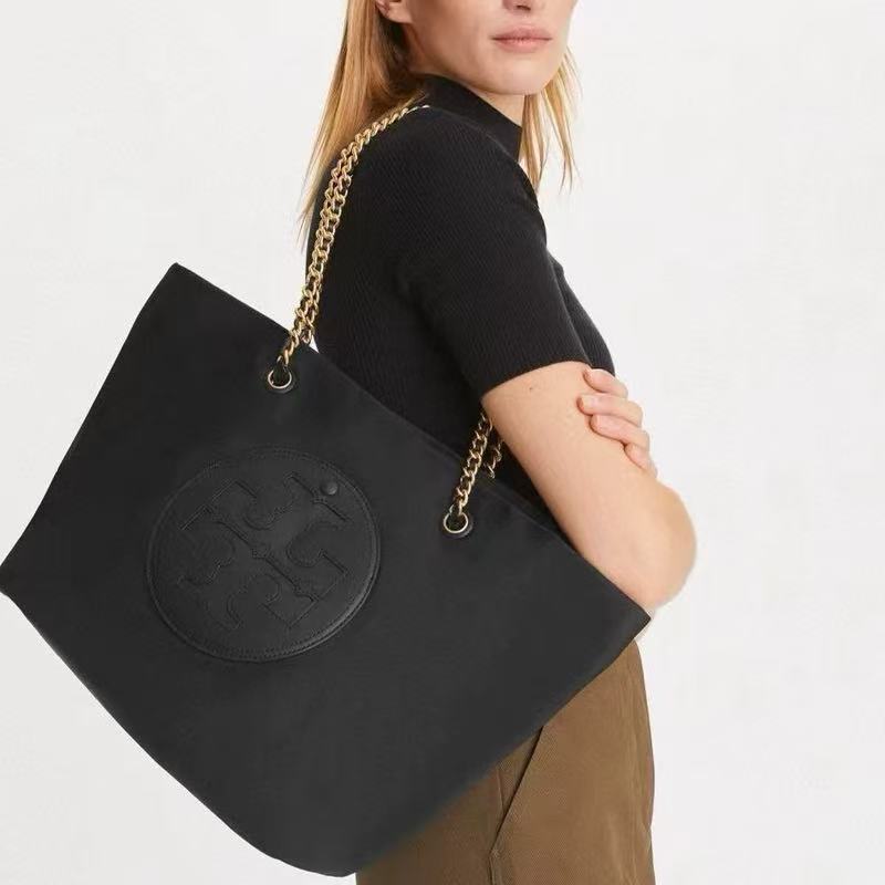 Tb New Chain Waterproof Nylon Shopping Bag Mommy Bag Large Capacity Lightweight Satchel Tote Bag Commuter Shoulder Bag Tb New Chain Waterproof Nylon Shopping Bag Mommy Bag Large Capacity Lightweight Satchel Tote Bag Commuter Shoulder Bag